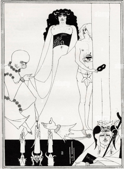 Enter Herodias Aubrey Beardsley
